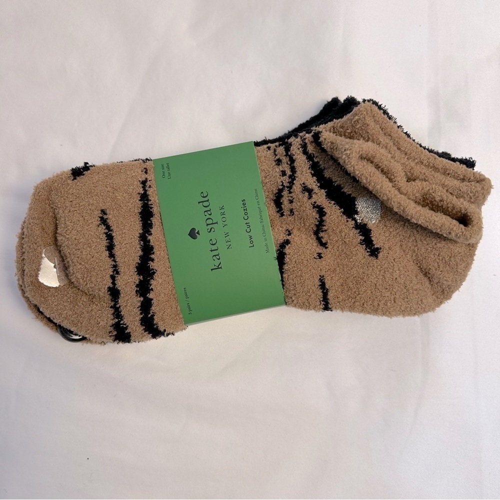 Kate Spade New York winter comfy Sock Fuzzy Ankle Slipper Socks 3 Pairs on a set